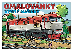 Omalovánky Veselé mašinky