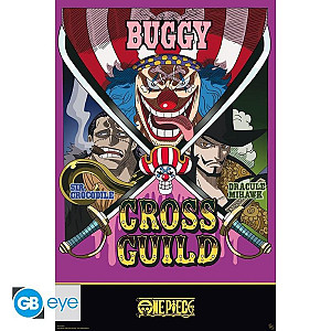 One Piece Plakát Maxi - Cross Guild 91,5 x 61 cm