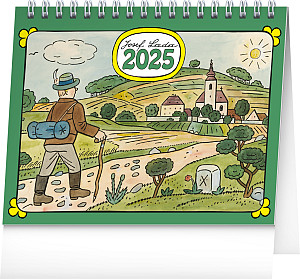 NOTIQUE Stolní kalendář Josef Lada 2025, 16,5 x 13 cm