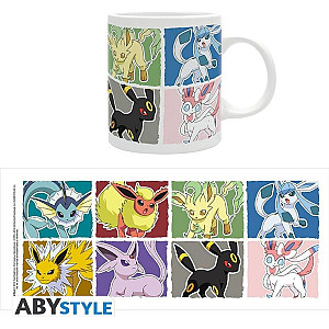 Pokémon Hrnek keramický 320 ml - Evoluce Eevee