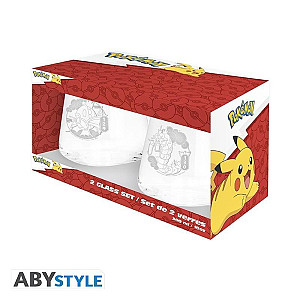 Pokémon Set sklenic - Magikarp & Gyarados