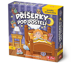 Příšerky pod postelí - dětská postřehová hra