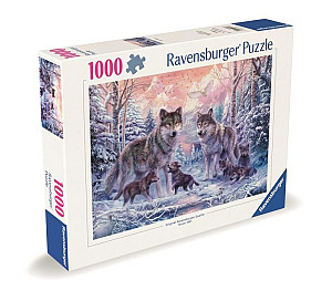 Puzzle Arktičtí vlci 1000 dílků