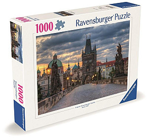 Puzzle Česká kolekce: Praha - Procházka po Karlově mostě 1000 dílků