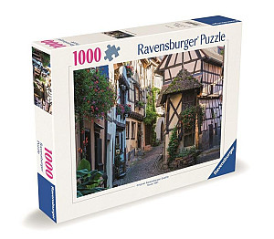 Puzzle Egnisheim v Alsasku 1000 dílků