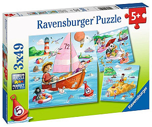 Ravensburger Puzzle - Disney: Wish 3x49 dílků