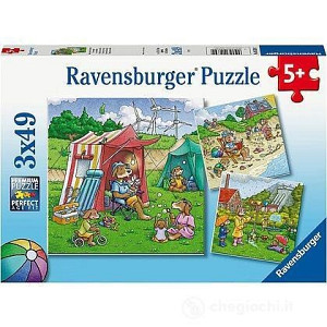 Ravensburger Puzzle Obnovitelná energie 3x49 dílků