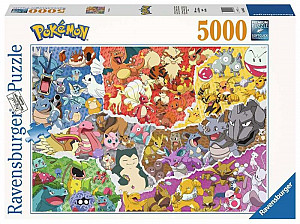 Ravensburger Puzzle - Pokémon 5000 dílků