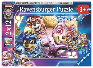 Ravensburger Puzzle - Tlapková patrola ve velkofilmu 2x12 dílků