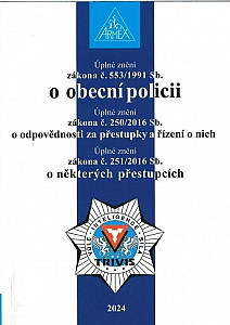 Zákon o obecní policii č. 553/1991 Sb., Zákon o odpovědnosti za přestupky a řízení o nich č. 250/2016 Sb.