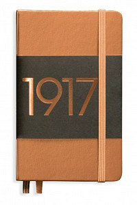 Zápisník Leuchtturm1917 - notebook A6-prázdný-měděný