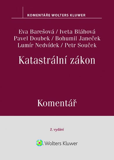 Katastrální zákon (č. 256/2013 Sb.). Komentář
