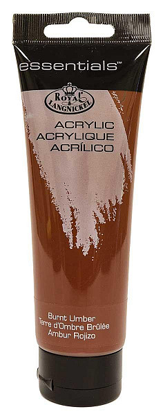 Royal & Langnickel Akrylová barva 120ml BURNT UMBER