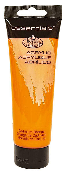 Royal & Langnickel Akrylová barva 120ml CADMIUM ORANGE