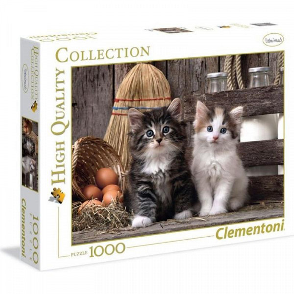 Clementoni Puzzle Koťátka / 1000 dílků