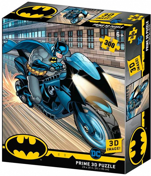 3D Puzzle - Batcycle / 300 dílků