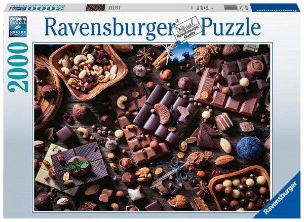 Ravensburger Puzzle - Čokoláda a karamel 2000 dílků