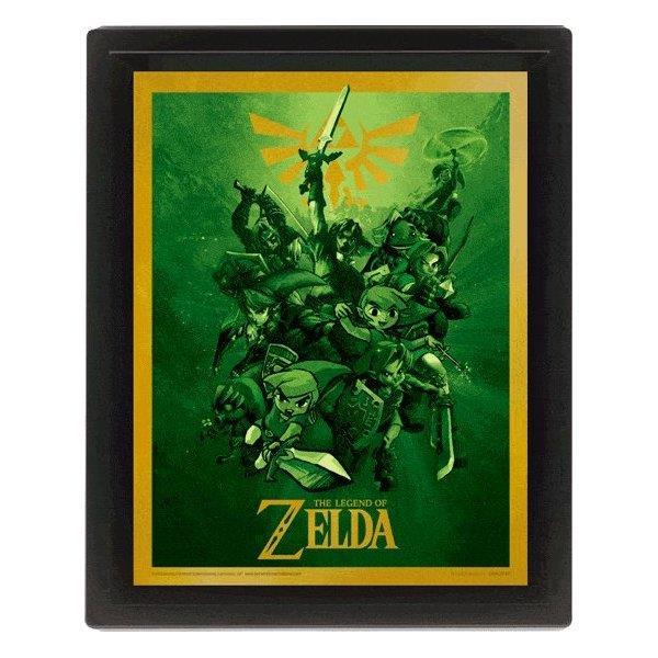 3D obraz Zelda