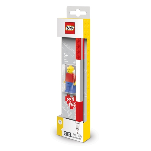 LEGO Gelové pero s minifigurkou - červené