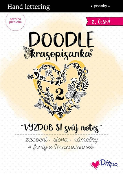 Doodle Krasopísanka - Vyzdob si svůj notes 2