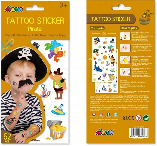 Tetování Pirát