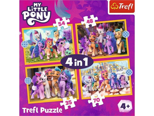 Puzzle My Little Pony Seznamte se s poníky 4v1