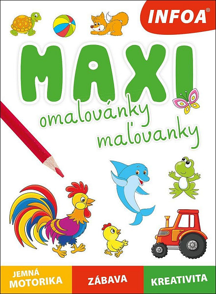 Maxi omalovánky/maľovanky