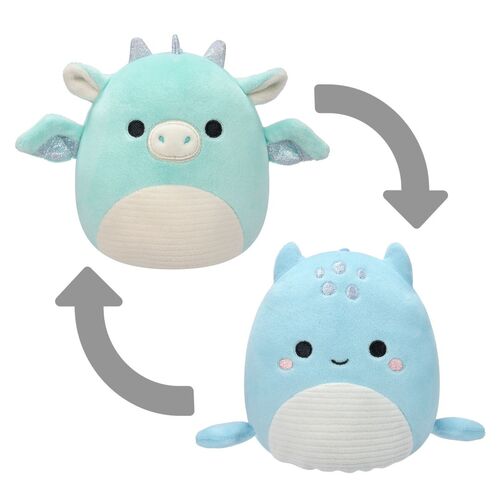 Squishmallows 2v1 Lochneska Lune a drak Miles