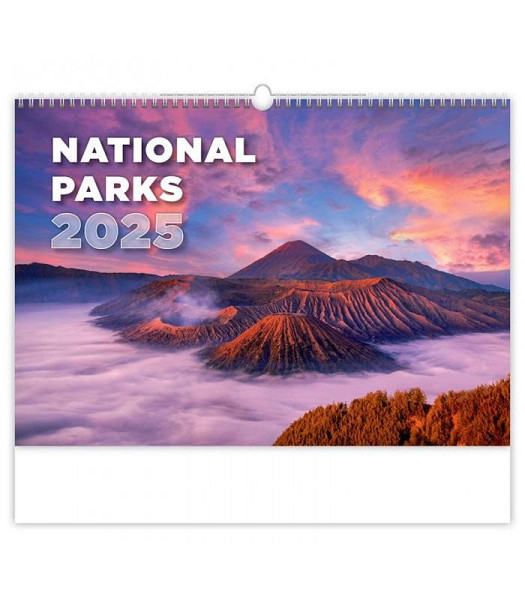 Kalendář nástěnný 2025 - National Parks