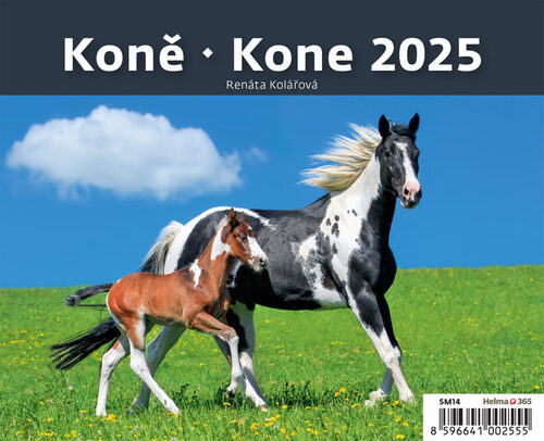 Kalendář stolní 2025 - MiniMax Koně / Kone