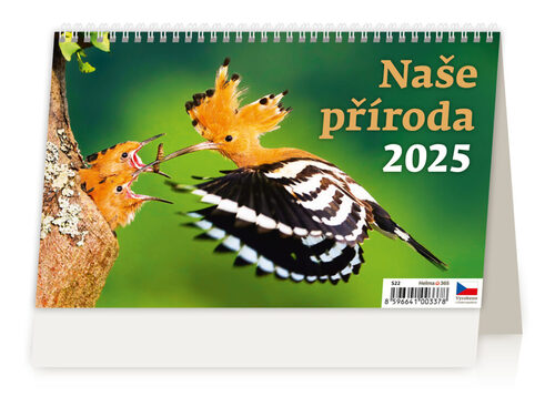 Kalendář stolní 2025 - Naše příroda
