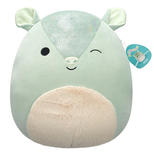 Squishmallows Pásovec s chlupatým bříškem Arilla 40 cm