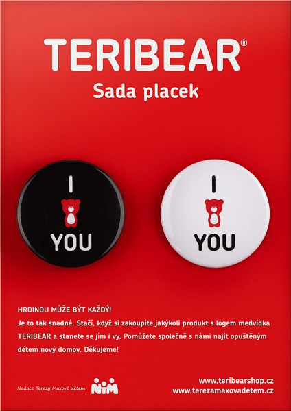 Teribear, sada placek