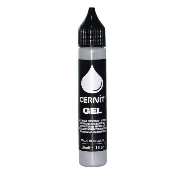 CERNIT Polymérový tekutý gel 30 ml - stříbrný