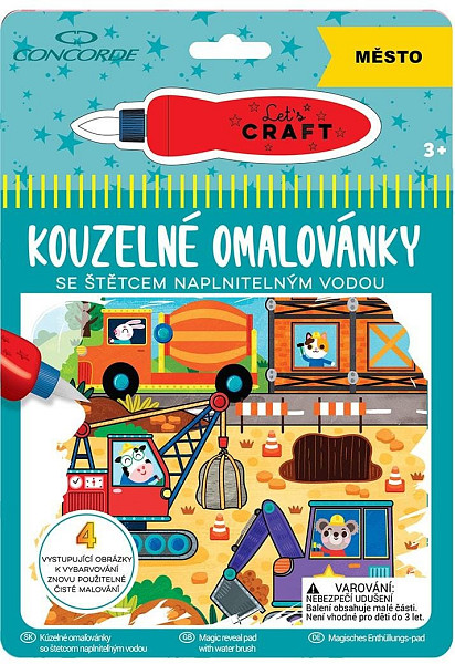 Concorde Kouzelné omalovánky - Město