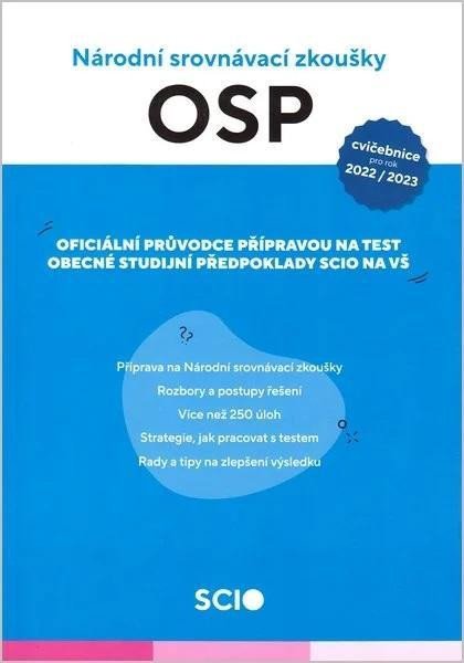 Cvičebnice Obecné studijní předpoklady Scio 2022/23 - Národní srovnávací zkoušky