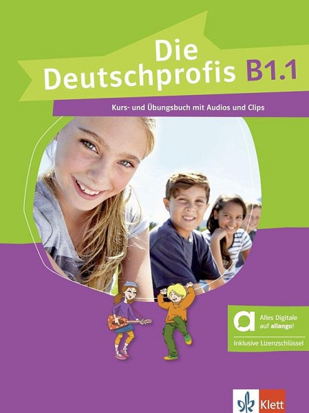 Die Deutschprofis B1.1 – Hybride Ausgabe – Kurs./Übungsbuch + MP3/Clips allango.net + Lizenz (24 Monate)