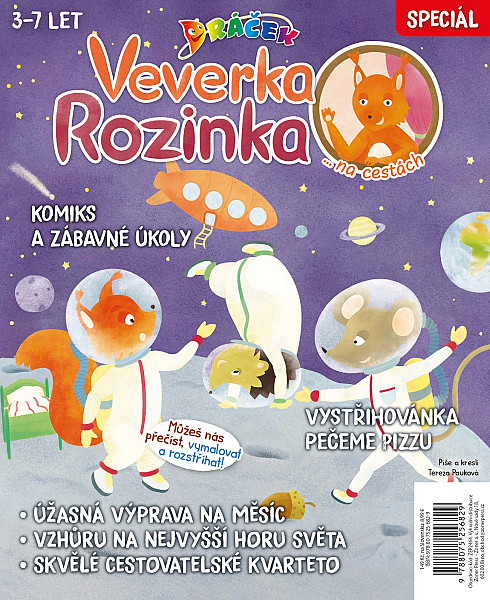 Dráček speciál – Veverka Rozinka na cestách