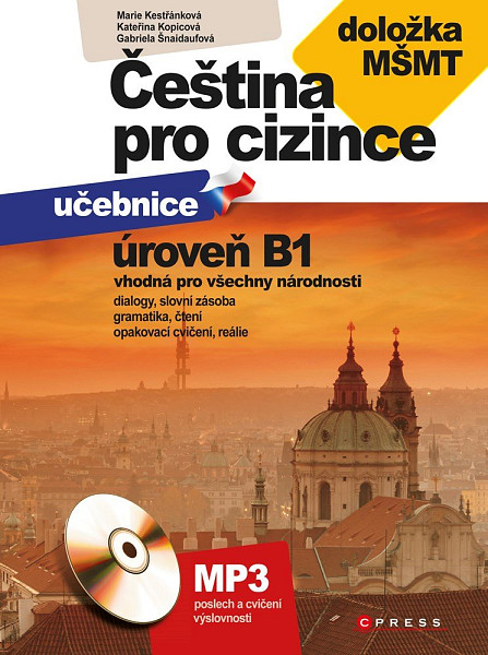 E-kniha Čeština pro cizince B1 +cvičebnice