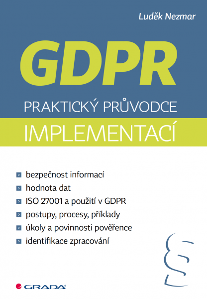 E-kniha GDPR: Praktický průvodce implementací