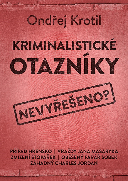 E-kniha Kriminalistické otazníky