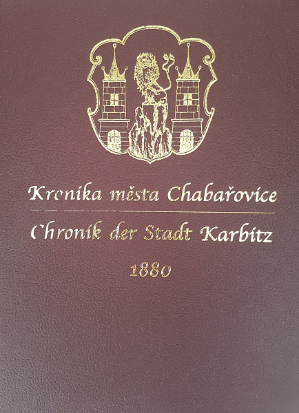 E-kniha Kronika města Chabařovice z roku 1880