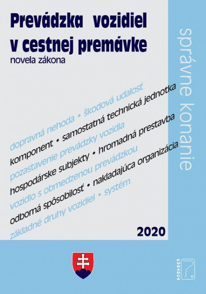 E-kniha Prevádzka vozidiel v cestnej premávke