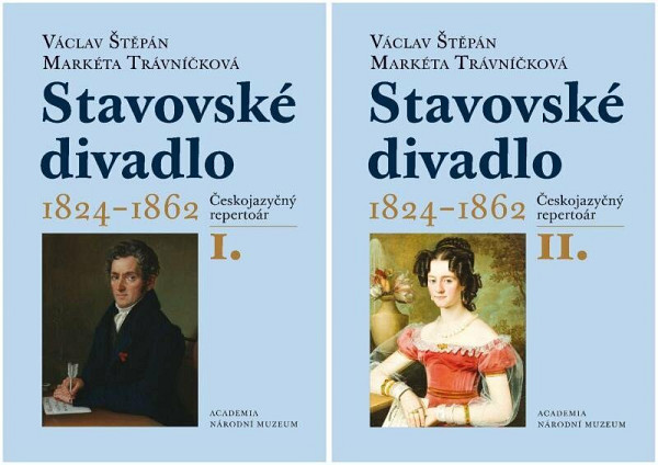 E-kniha Stavovské divadlo 1824-1862, I. a II. svazek