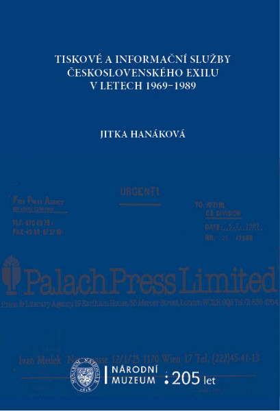 E-kniha Tiskové a informační služby československého exilu v letech 1959-1989