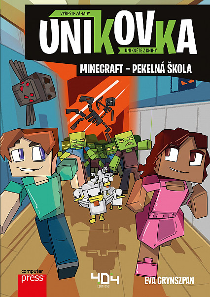 E-kniha Únikovka: Minecraft – pekelná škola