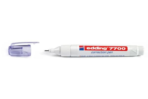 Edding Popisovač 7700 - opravný roller, bílý