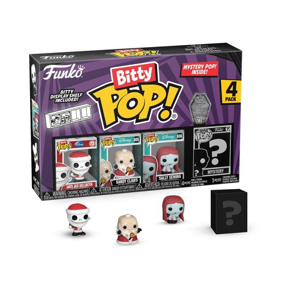 Funko Bitty POP: The Nightmare Before Christmas - Santa Jack (4pack)