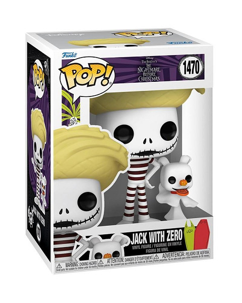 Funko POP & Buddy: The Nightmare BeforeChristmas - Jack with Zero (Beach)