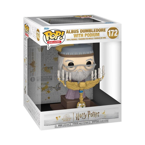 Funko POP Deluxe: Harry - Dumbledore with Podium